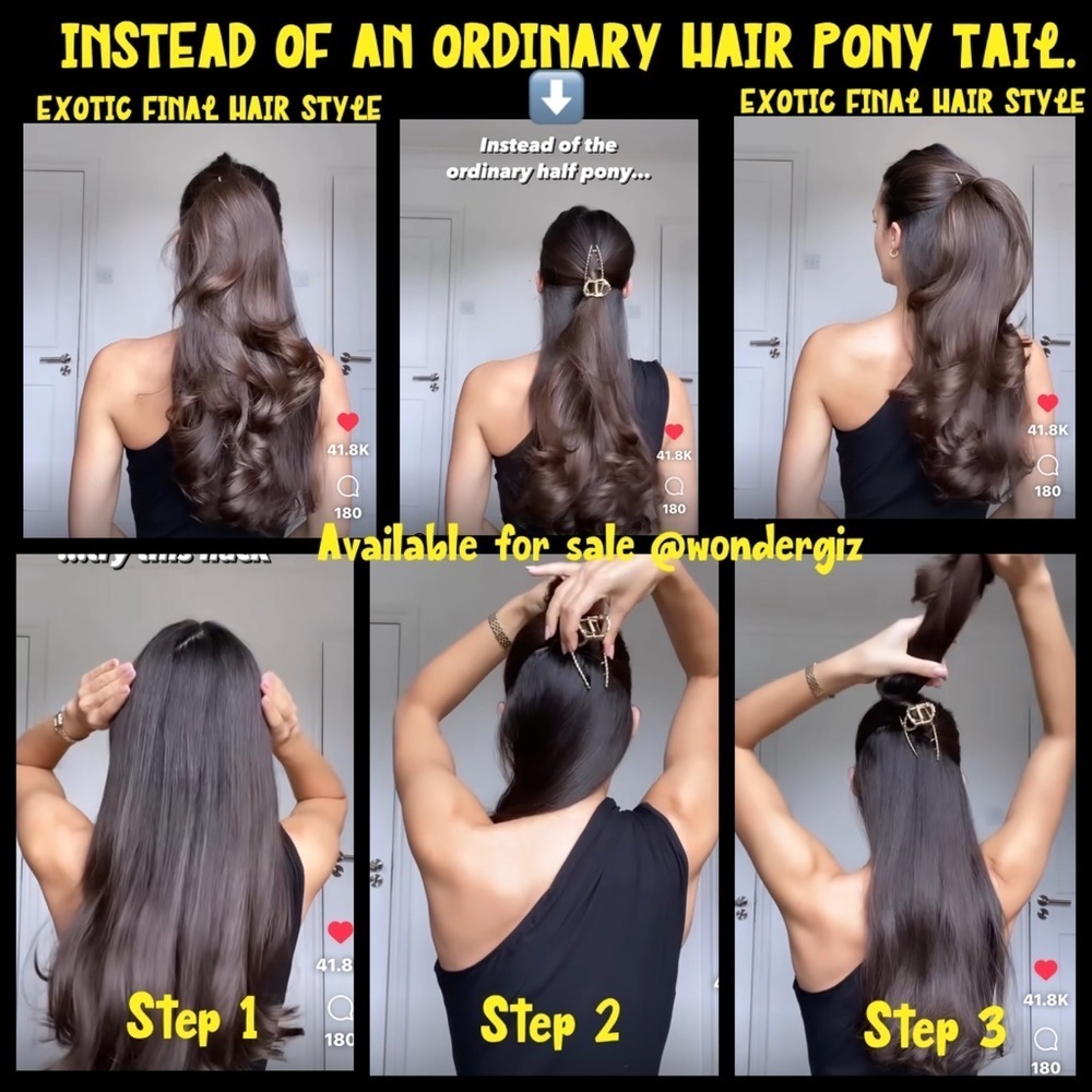 Super Elegant Embellished Hairpin to Enhance your Casual or Night Our Hair look - Picture 5 of 12